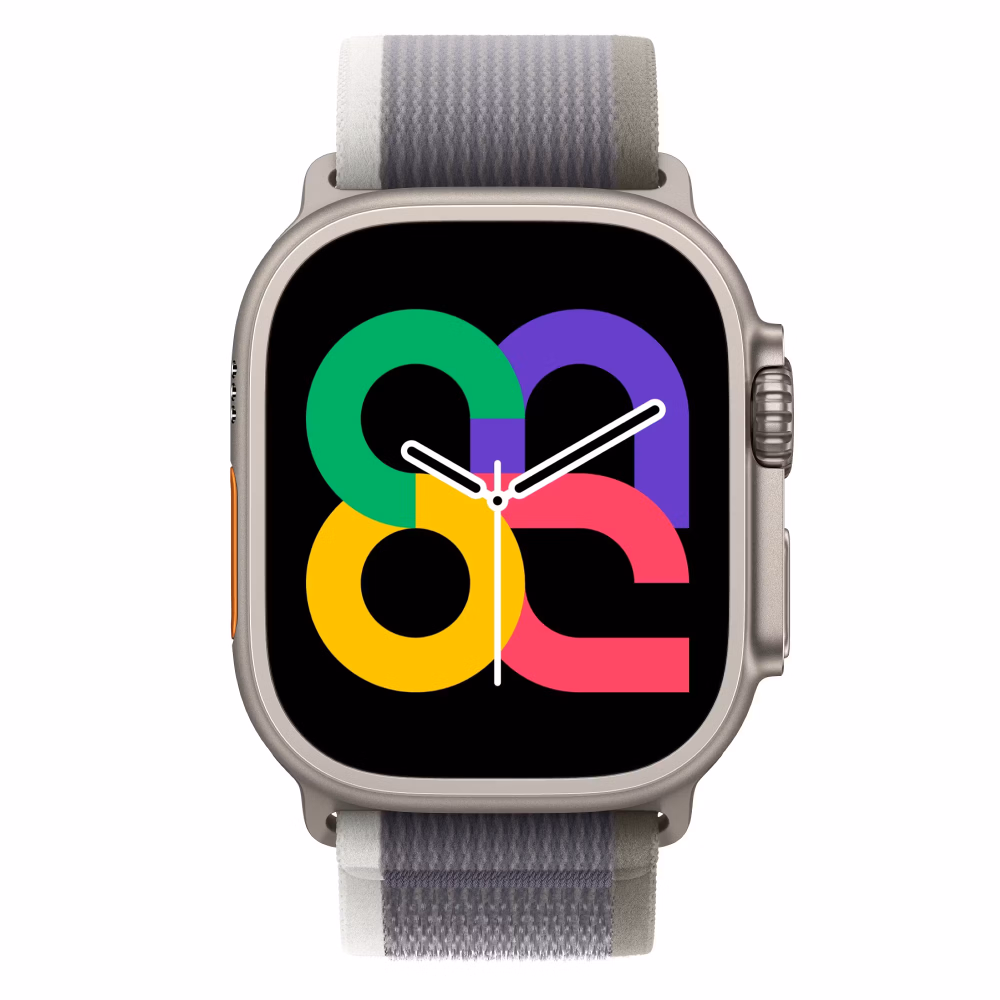 Green / Grey - Trail Loop • Apple Watch Armband