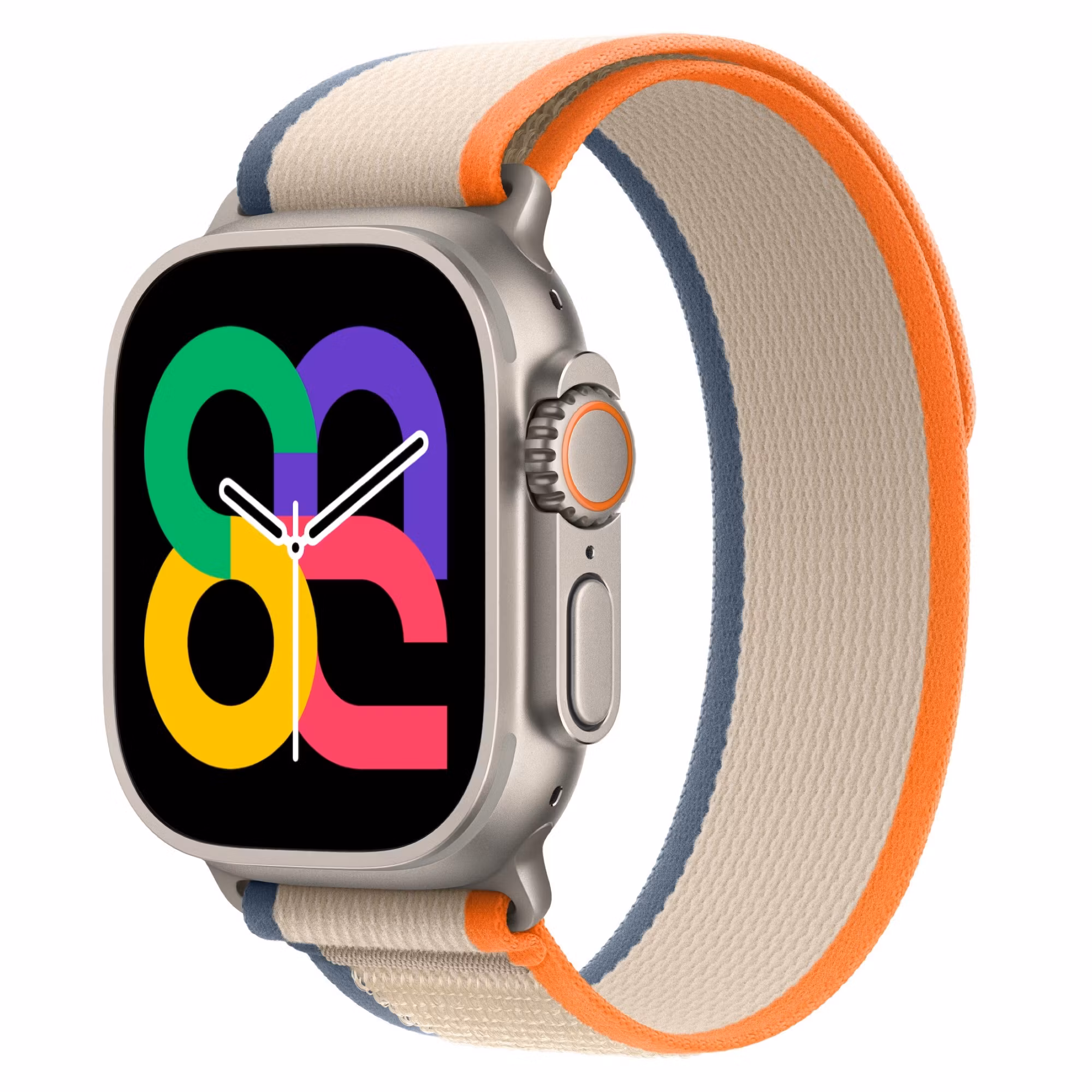 Orange / Beige - Trail Loop • Apple Watch Armband