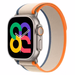 Orange / Beige - Trail Loop • Apple Watch Armband