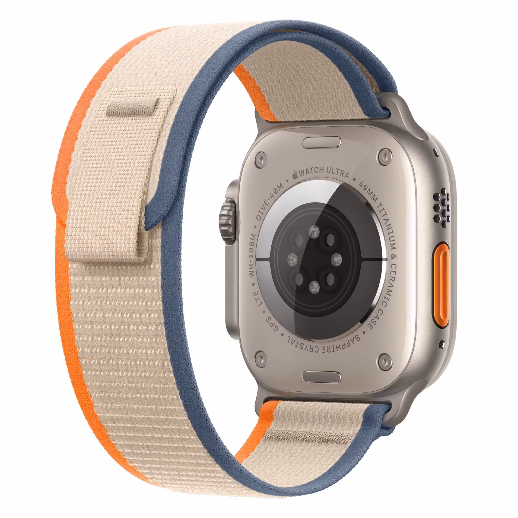 Orange / Beige - Trail Loop • Apple Watch Armband