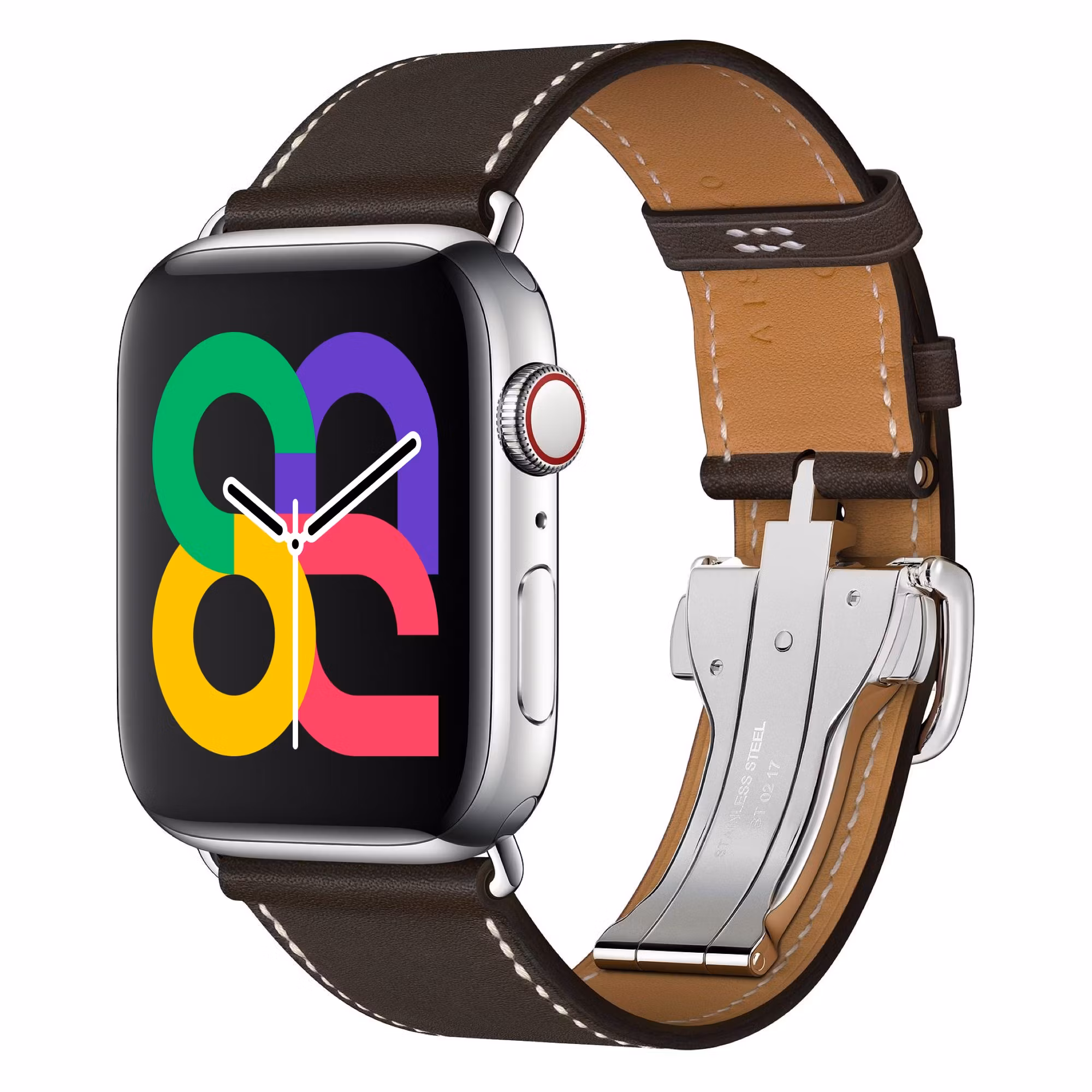 Ebony - Deployment Buckle • Apple Watch Armband