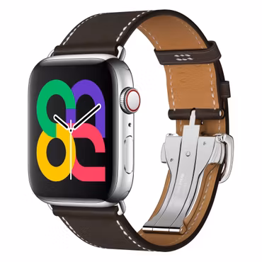 Ebony - Deployment Buckle • Apple Watch Armband