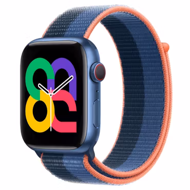 Blue Jay / Abyss Blue - Sport Loop • Apple Watch Armband