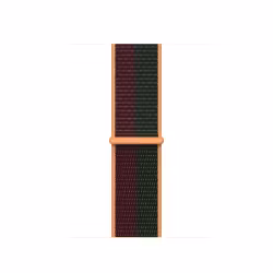 Dark Cherry / Forest Green - Sport Loop • Apple Watch Armband