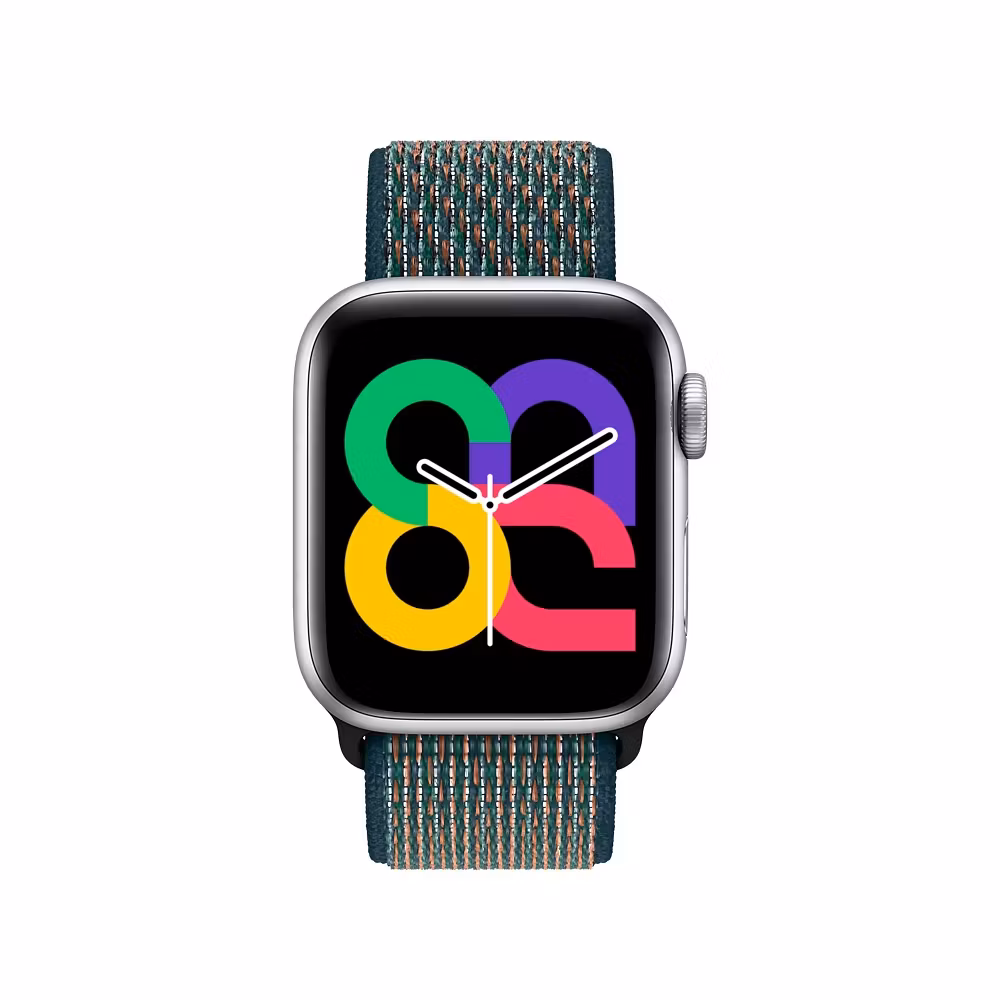 Hyper Crimson / Neptune Green - Sport Loop • Apple Watch Armband