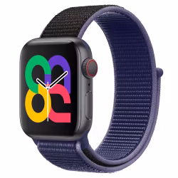 Midnight Blue / Black - Sport Loop • Apple Watch Armband