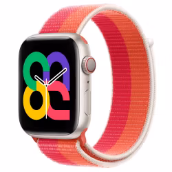Nectarine / Peony - Sport Loop • Apple Watch Armband