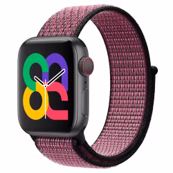 Pink Blast / True Berry - Sport Loop • Apple Watch Armband