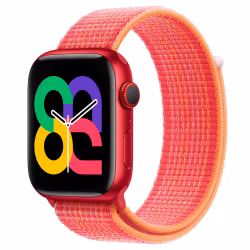 Product Red 5 - Sport Loop • Apple Watch Armband