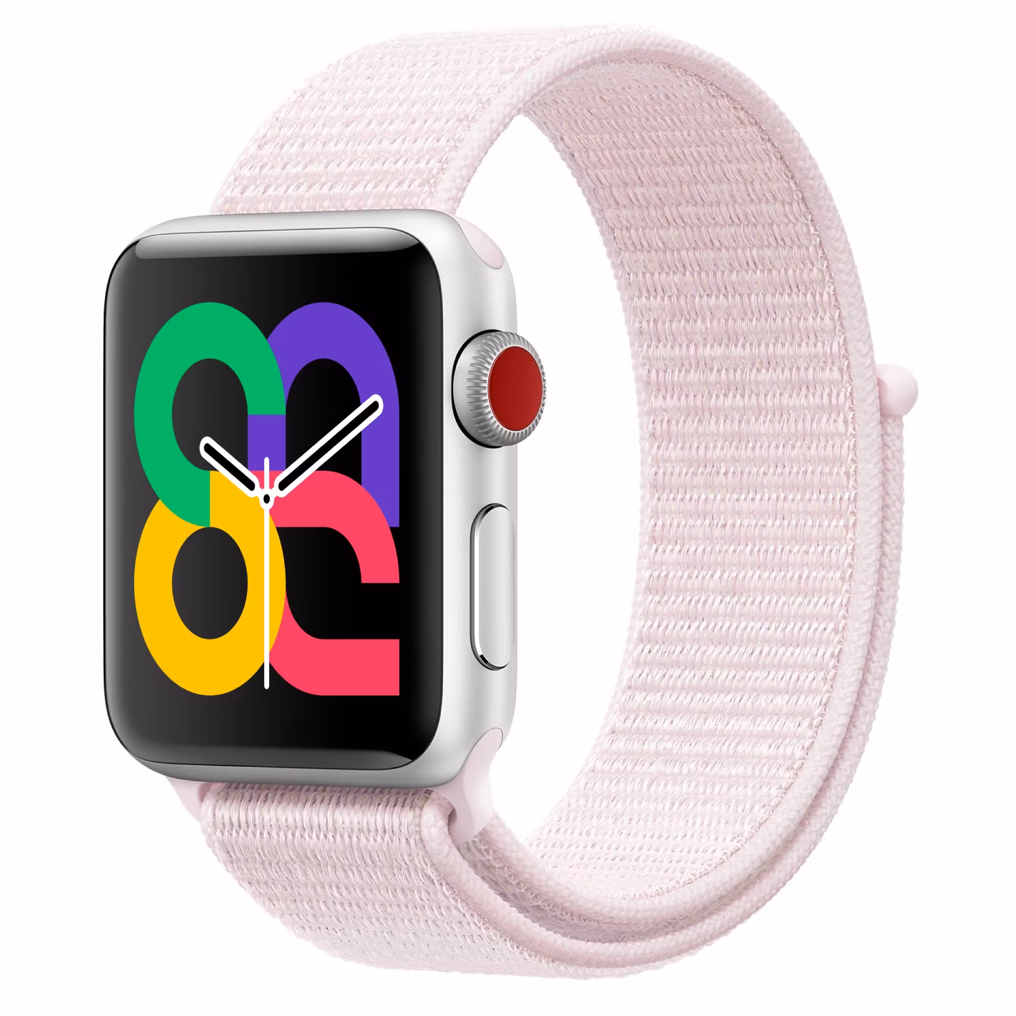 Soft Pink - Sport Loop • Apple Watch Armband