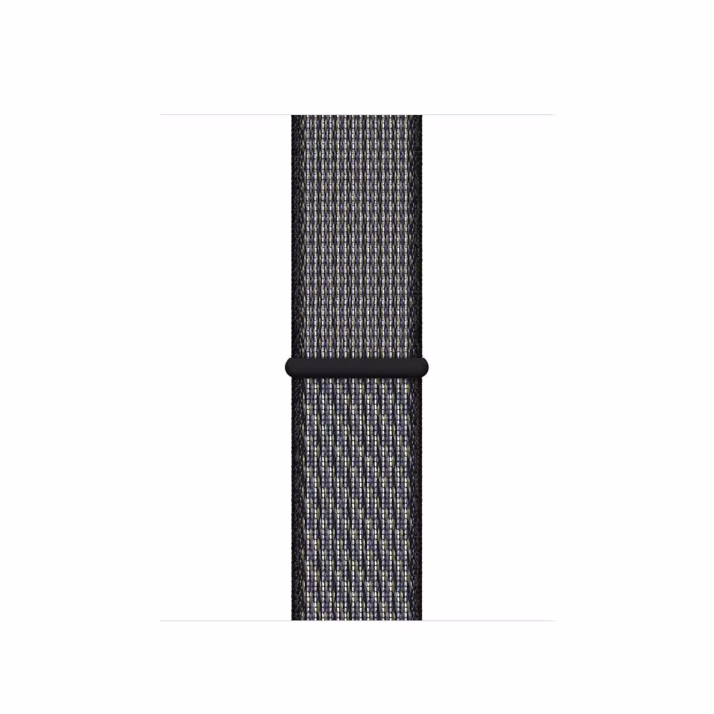 World Indigo / Lime Blast - Sport Loop • Apple Watch Armband