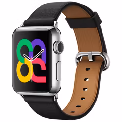 Black - Classic Buckle • Apple Watch Armband