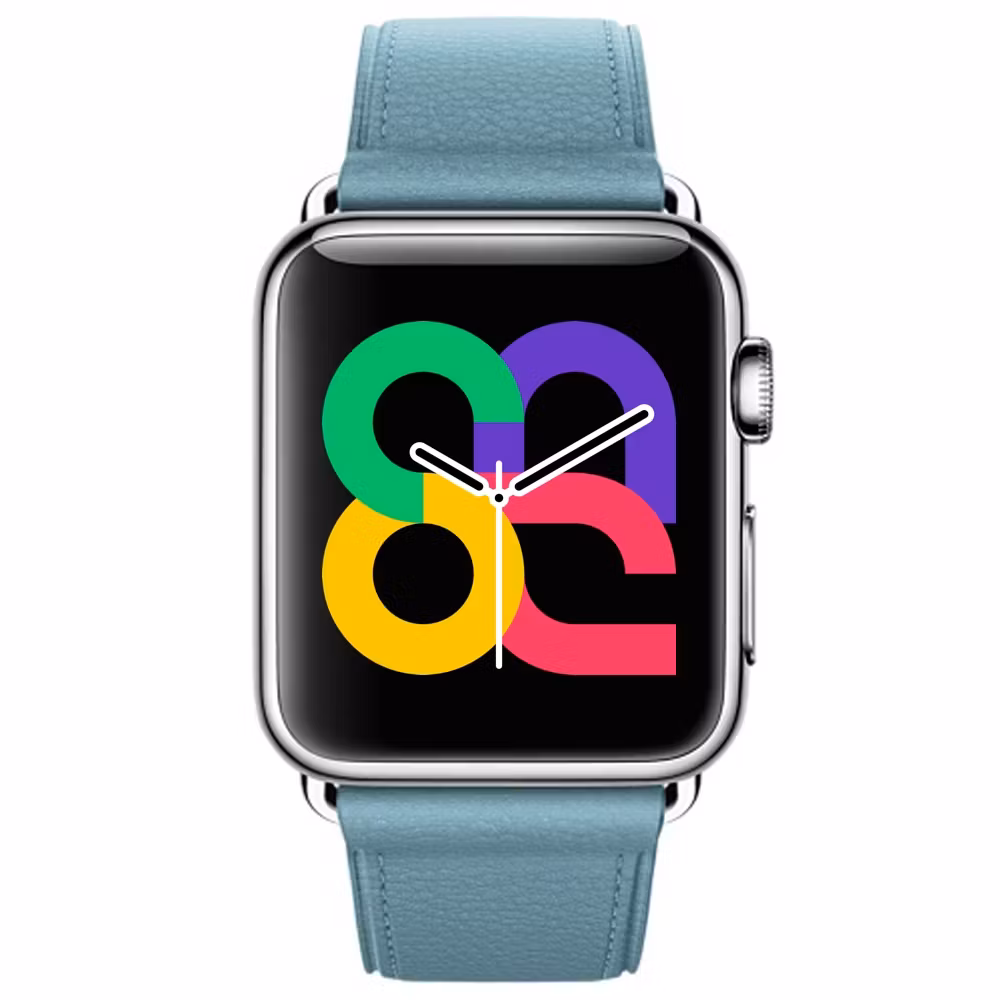 Light Blue - Classic Buckle • Apple Watch Armband