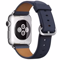 Navy - Classic Buckle • Apple Watch Armband