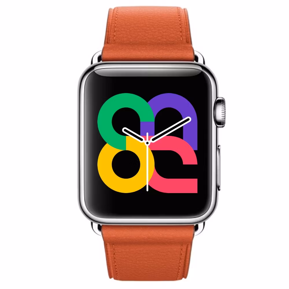 Orange - Classic Buckle • Apple Watch Armband