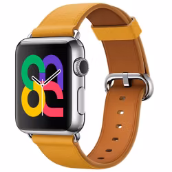 Yellow - Classic Buckle • Apple Watch Armband