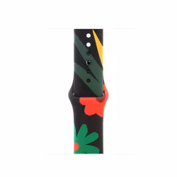 Black Unity / Bloom - Silicone Band • Apple Watch Armband