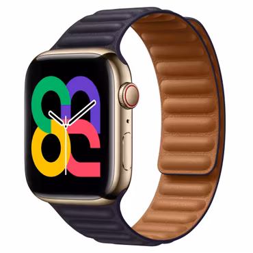 Ink - Leather Link • Apple Watch Armband