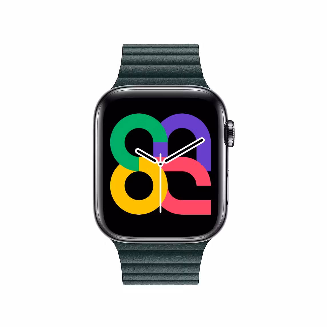 Dark Teal - Leather Loop • Apple Watch Armband