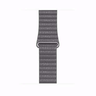 Grey - Leather Loop • Apple Watch Armband