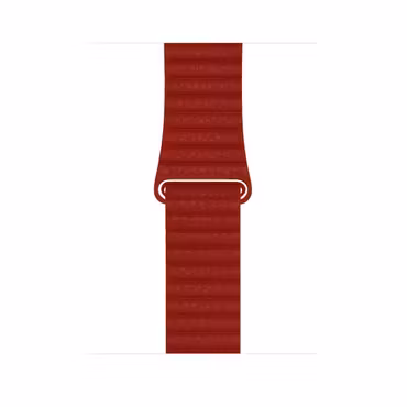 Red - Leather Loop • Apple Watch Armband