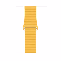 Yellow - Leather Loop • Apple Watch Armband