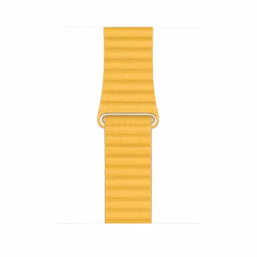 Yellow - Leather Loop • Apple Watch Armband