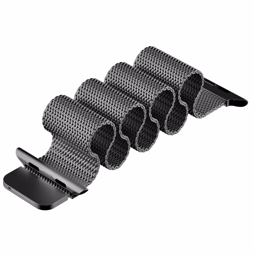 Graphite - Milanese Loop • Apple Watch Armband
