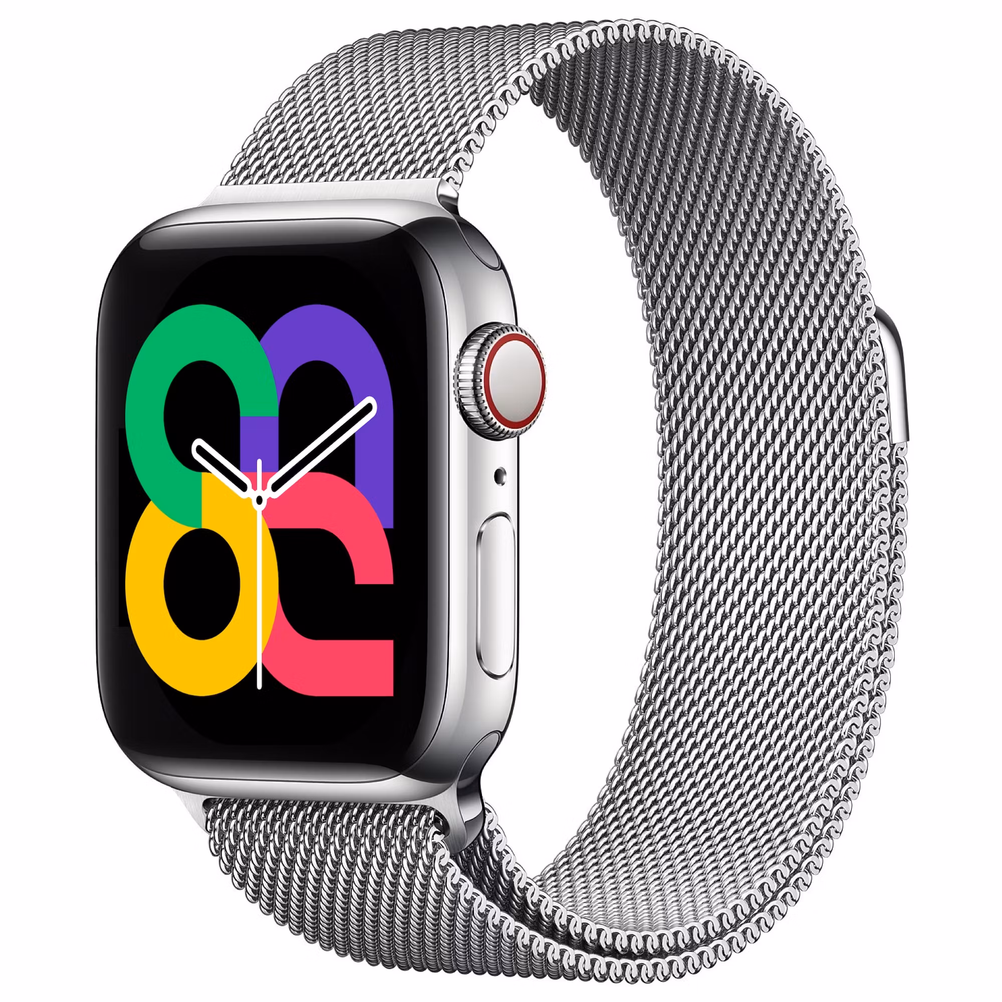 Silver - Milanese Loop • Apple Watch Armband