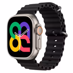 Black - Ocean Band • Apple Watch Armband