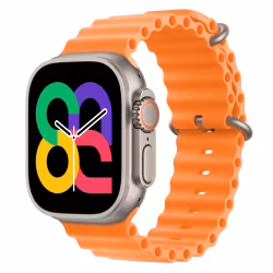 Orange - Ocean Band • Apple Watch Armband
