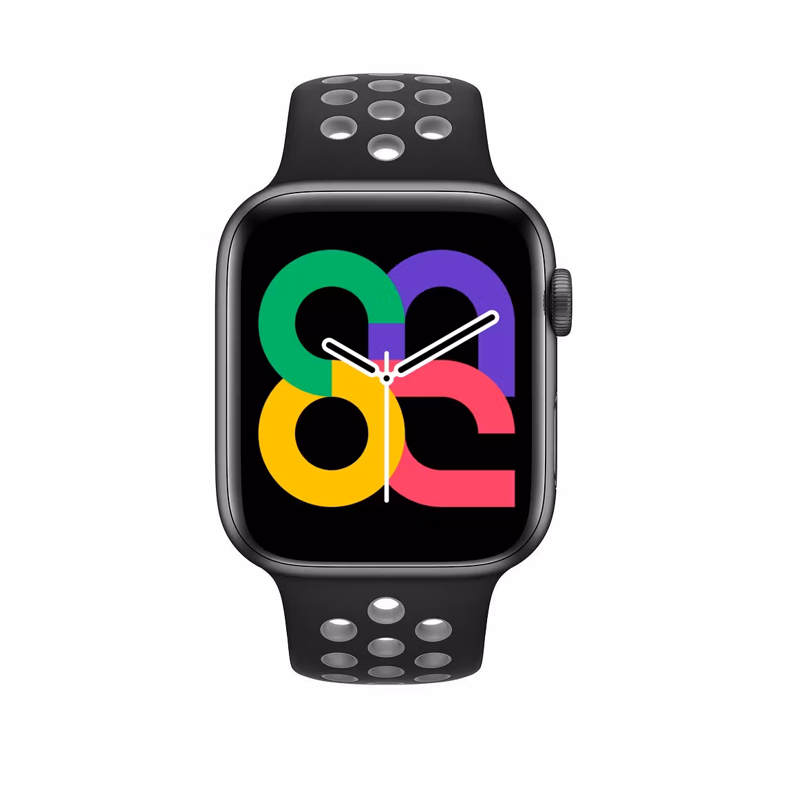 Black / Grey - Sport Band • Apple Watch Armband
