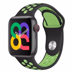 Black / Lime Blast - Sport Band • Apple Watch Armband