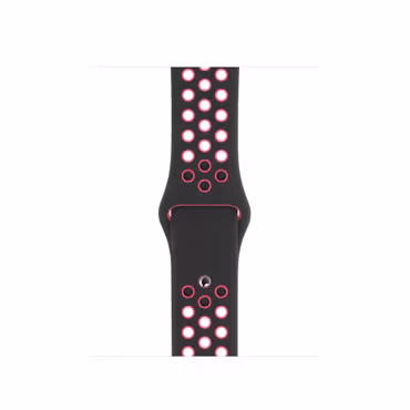 Black / Pink Blast - Sport Band • Apple Watch Armband