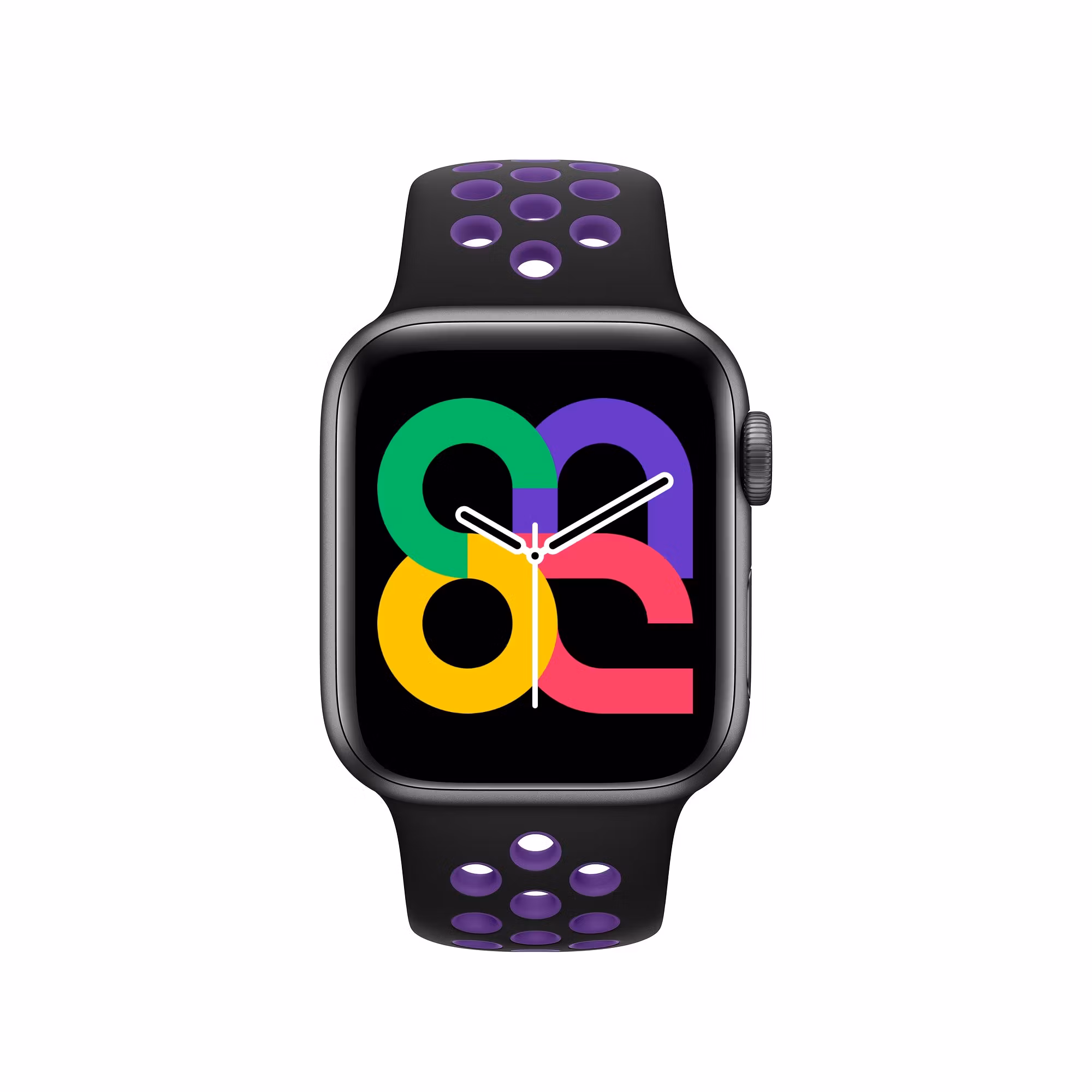 Black / Purple - Sport Band • Apple Watch Armband