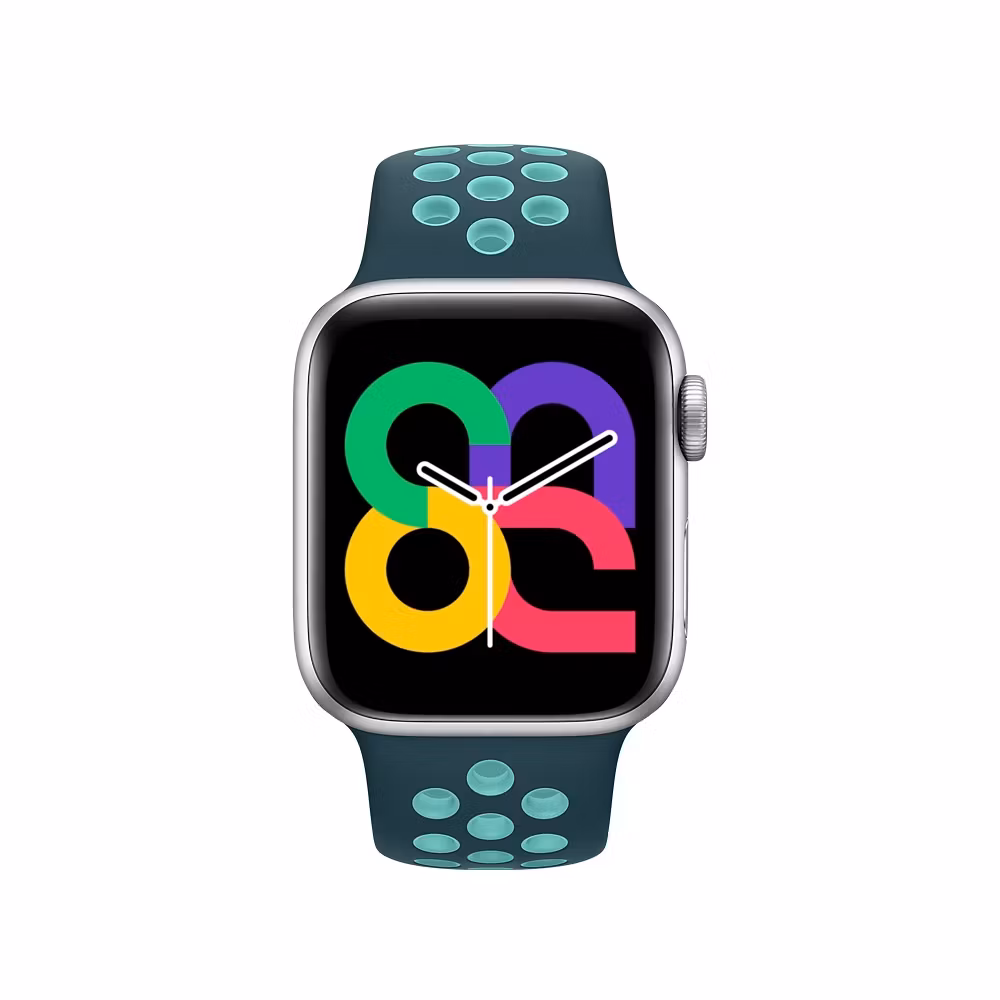 Midnight Turquoise / Aurora - Sport Band • Apple Watch Armband