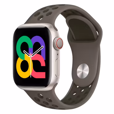 Olive Grey / Cargo Khaki - Sport Band • Apple Watch Armband