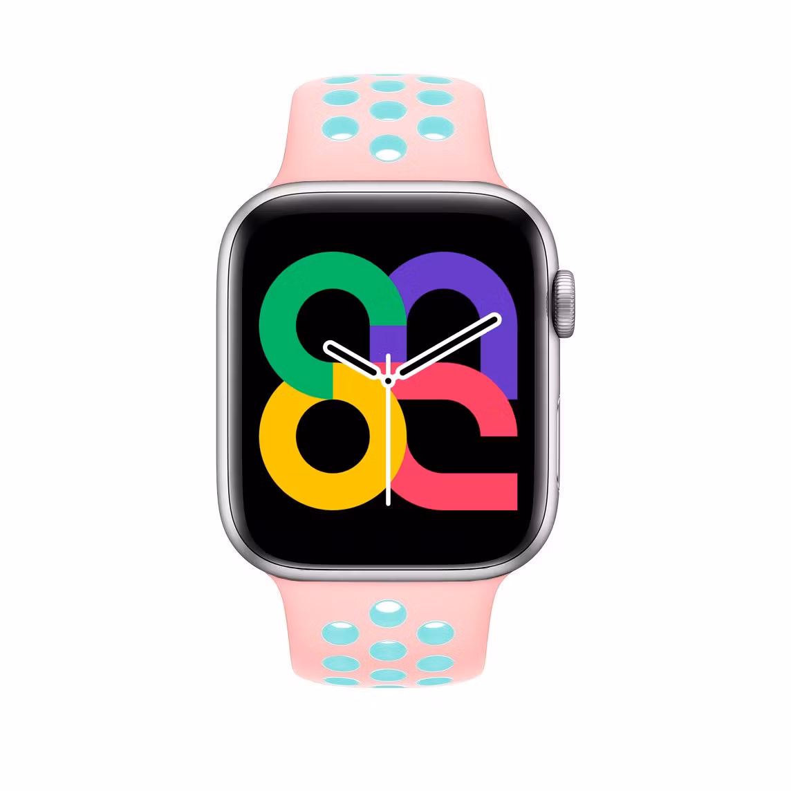 Pink / Turquoise - Sport Band • Apple Watch Armband