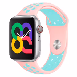 Pink / Turquoise - Sport Band • Apple Watch Armband