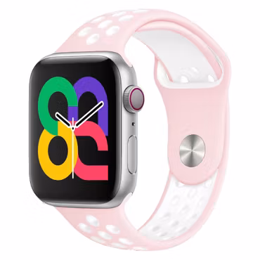 Pink / White - Sport Band • Apple Watch Armband