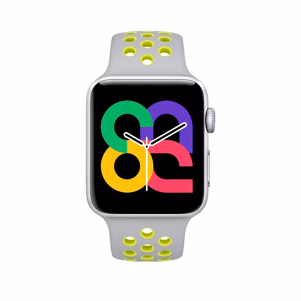 Platinum / Volt - Sport Band • Apple Watch Armband