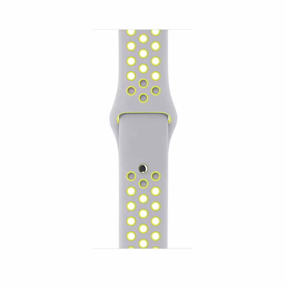 Platinum / Volt - Sport Band • Apple Watch Armband
