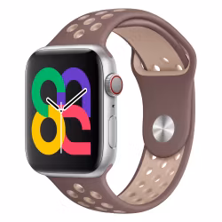 Smokey Mauve / Beige - Sport Band • Apple Watch Armband