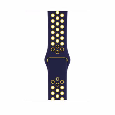 Midnight Blue / Yellow - Sport Band • Apple Watch Armband