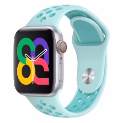Teal Tint / Tropical Twist - Sport Band • Apple Watch Armband