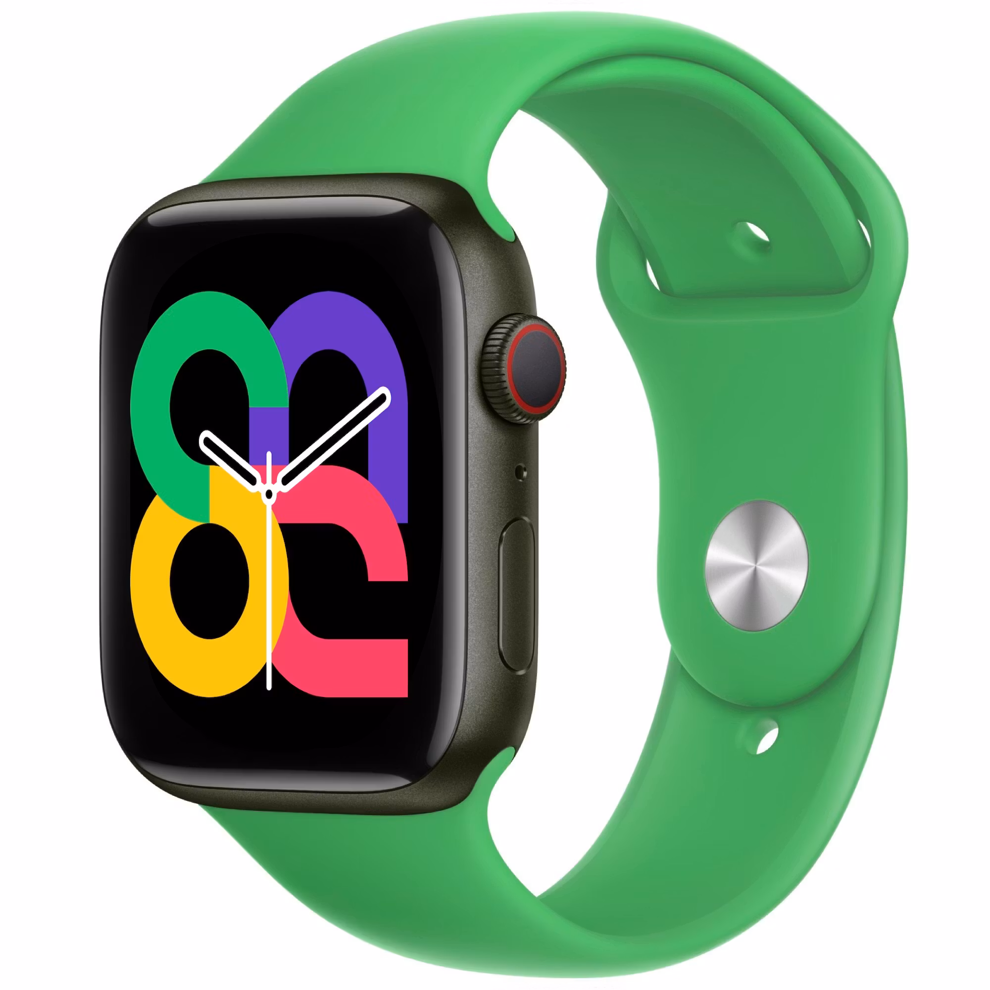 Bright Green - Silicone Band • Apple Watch Armband