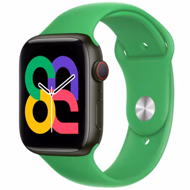 Bright Green - Silicone Band • Apple Watch Armband