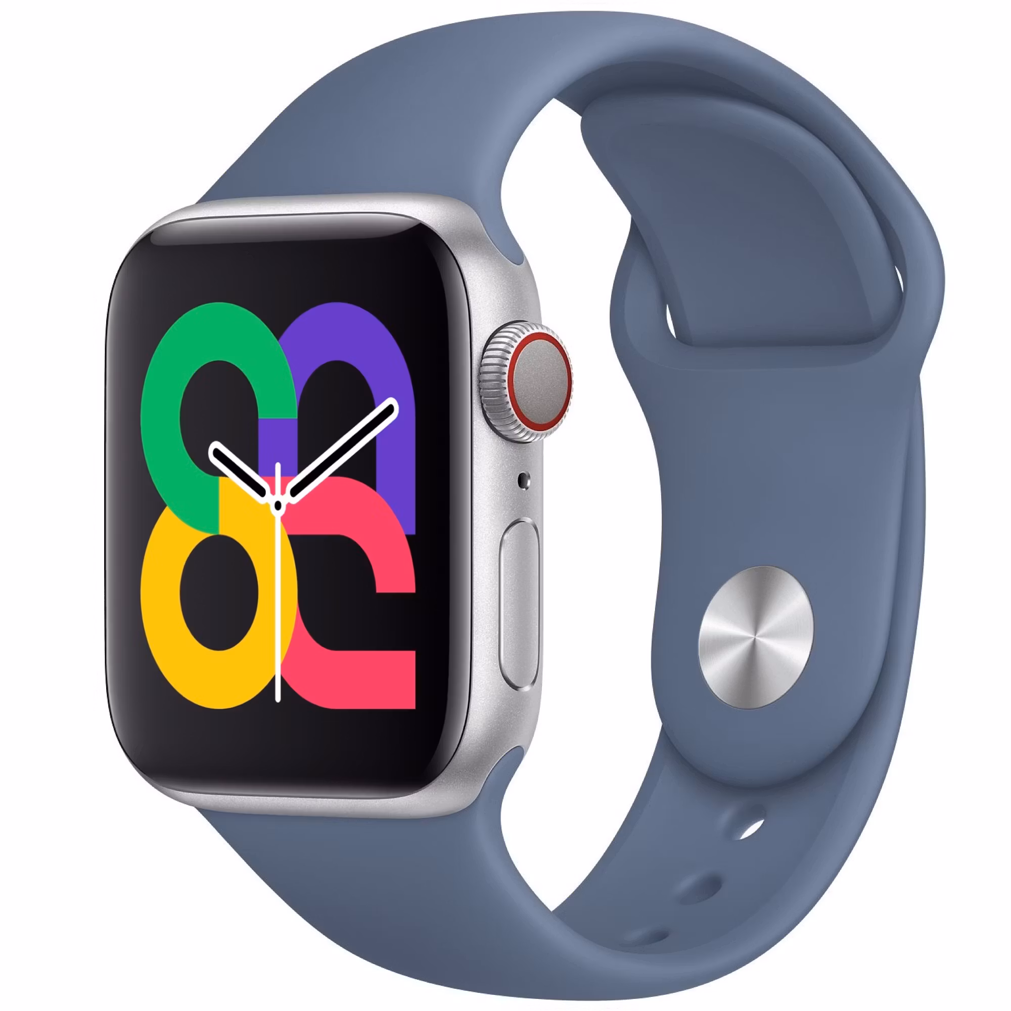 Linen Blue - Silicone Band • Apple Watch Armband
