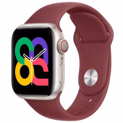Mulberry - Silicone Band • Apple Watch Armband