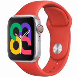 Red - Silicone Band • Apple Watch Armband